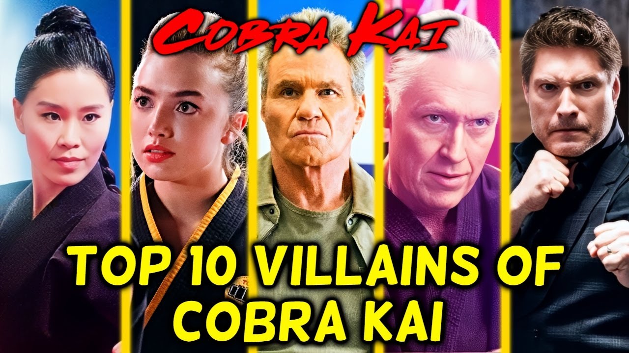 Top 10 Villains of Cobra Kai That Gave Depth To The Karate Kid Lore - Explored