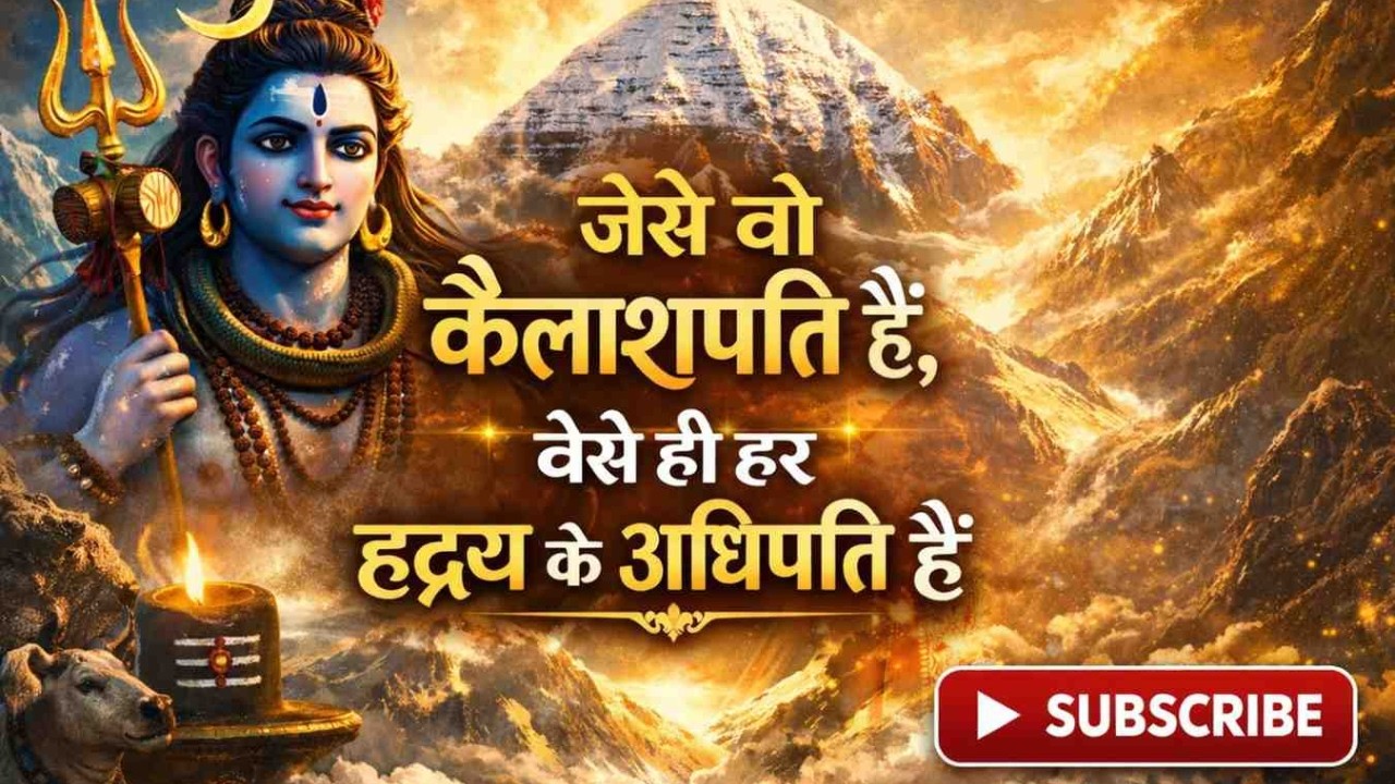 जैसे वो कैलाशपति हैं | Powerful Mahadev Bhajan 2026 | Har Har Mahadev Kirtan | Shiv Bhajan 🔱