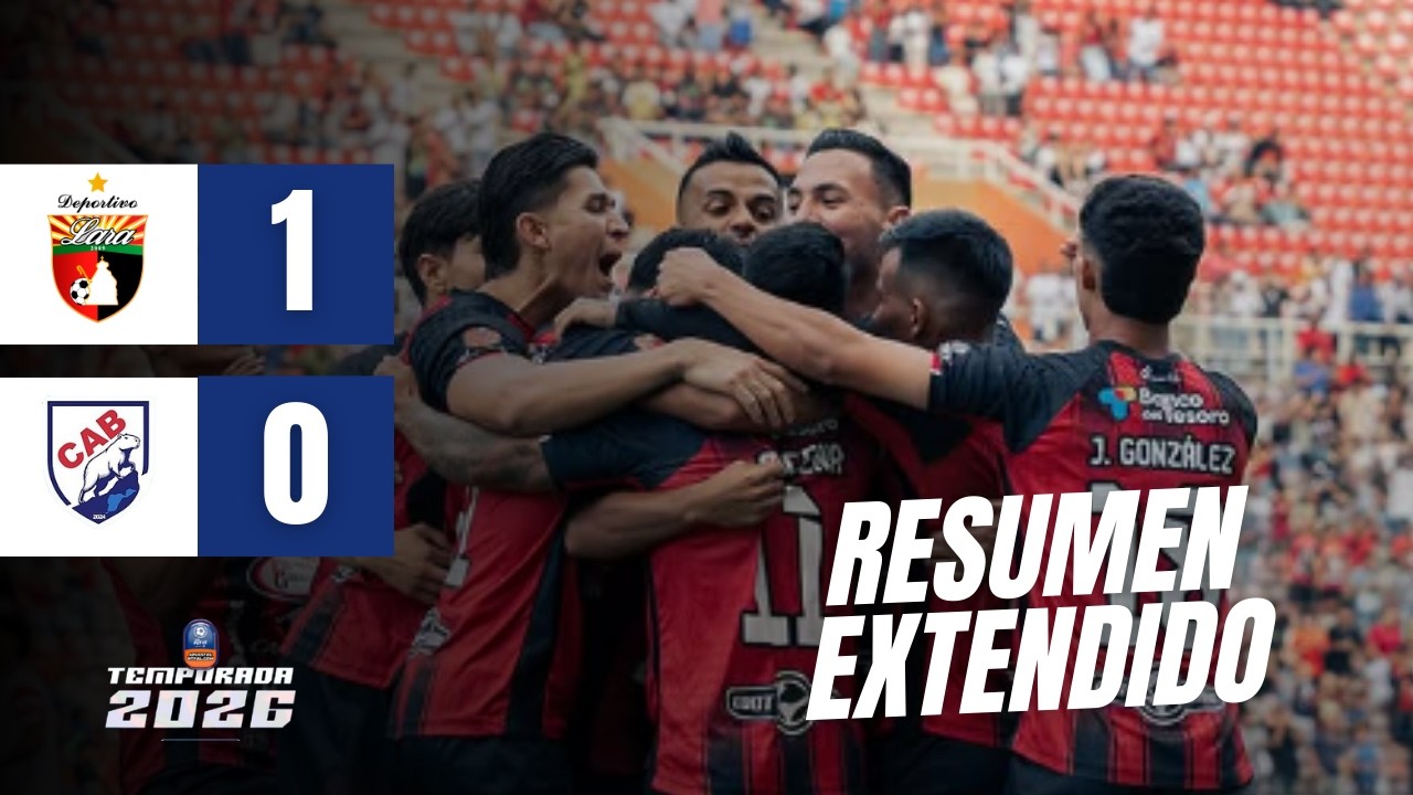 ¡VOLVIÓ EL ROJINEGRO! | Deportivo Lara - Atlético Barinas | RESUMEN Liga Futve 2 - Fecha 1