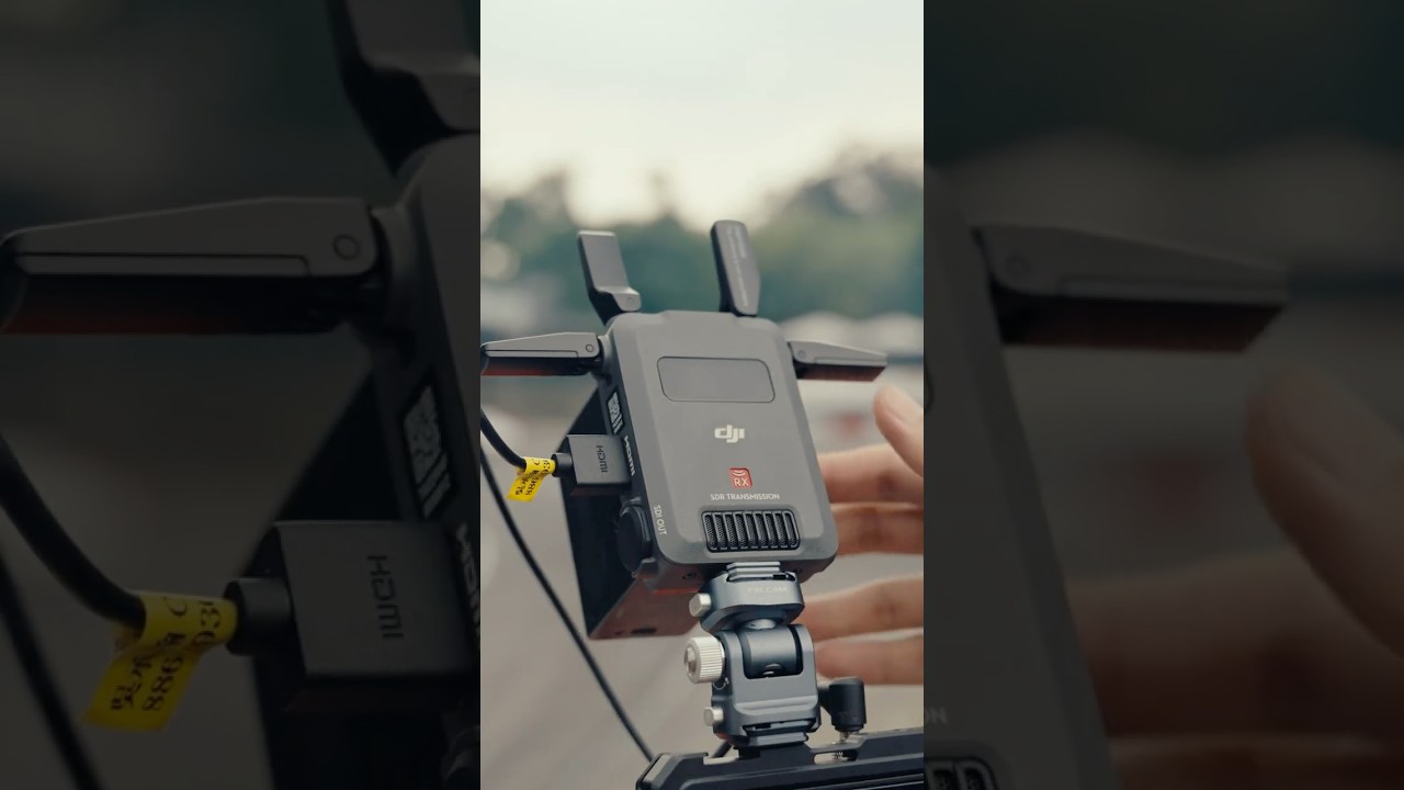 Smooth Monitoring at High Speed | DJI SDR Transmission 🏎🎬