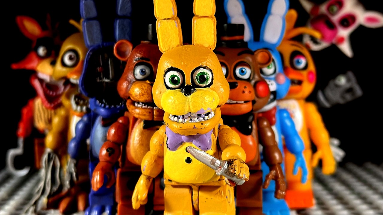⚠️FNaF MOVIE 2 SONG IN LEGO - Stop Motion⚠️