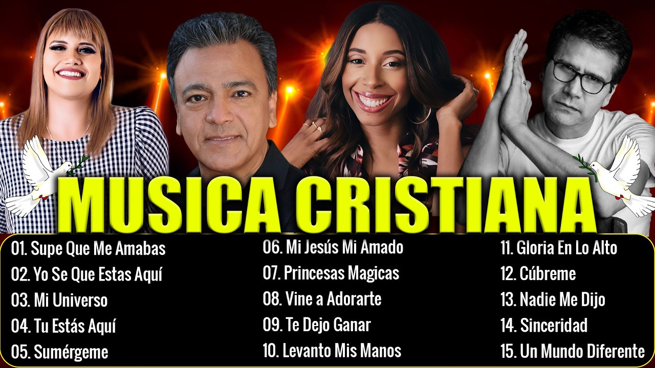 Grandes Éxitos De La Música Cristiana 2026 💞 Jesús Adrián Romero, Lilly Goodman, Marcela Gandara ...