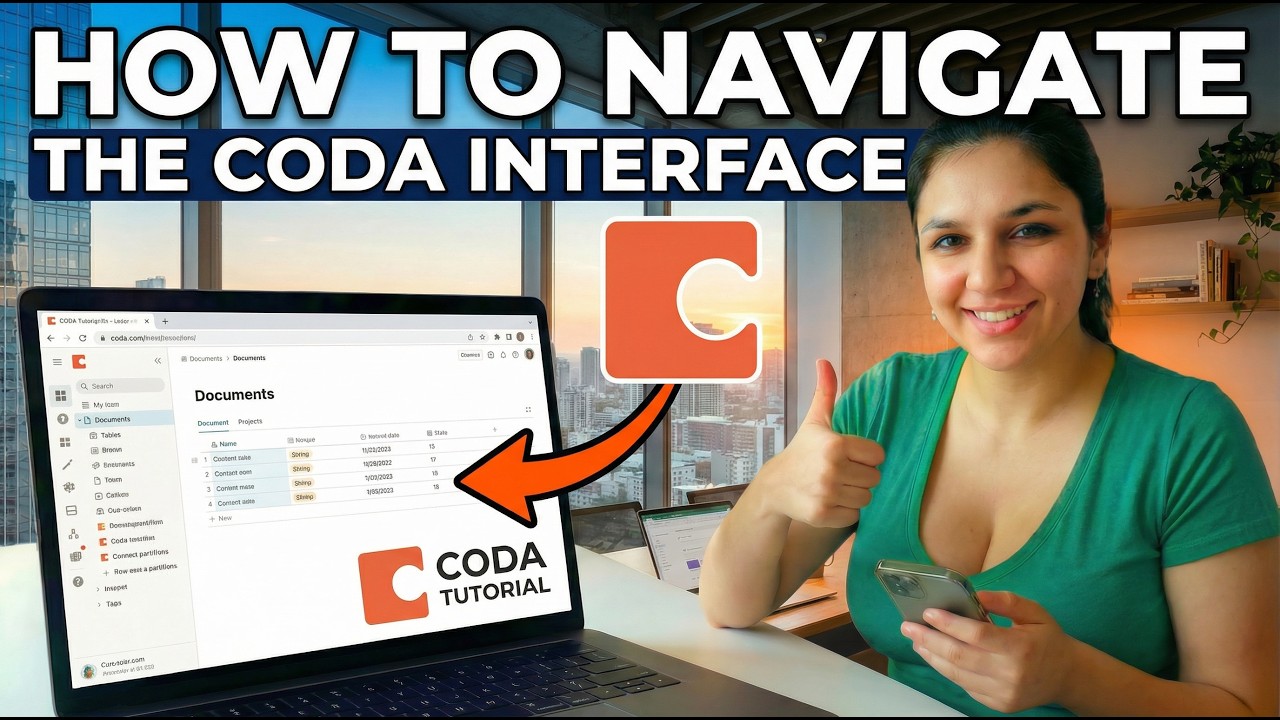 Как ориентироваться в интерфейсе Coda (самый простой способ)