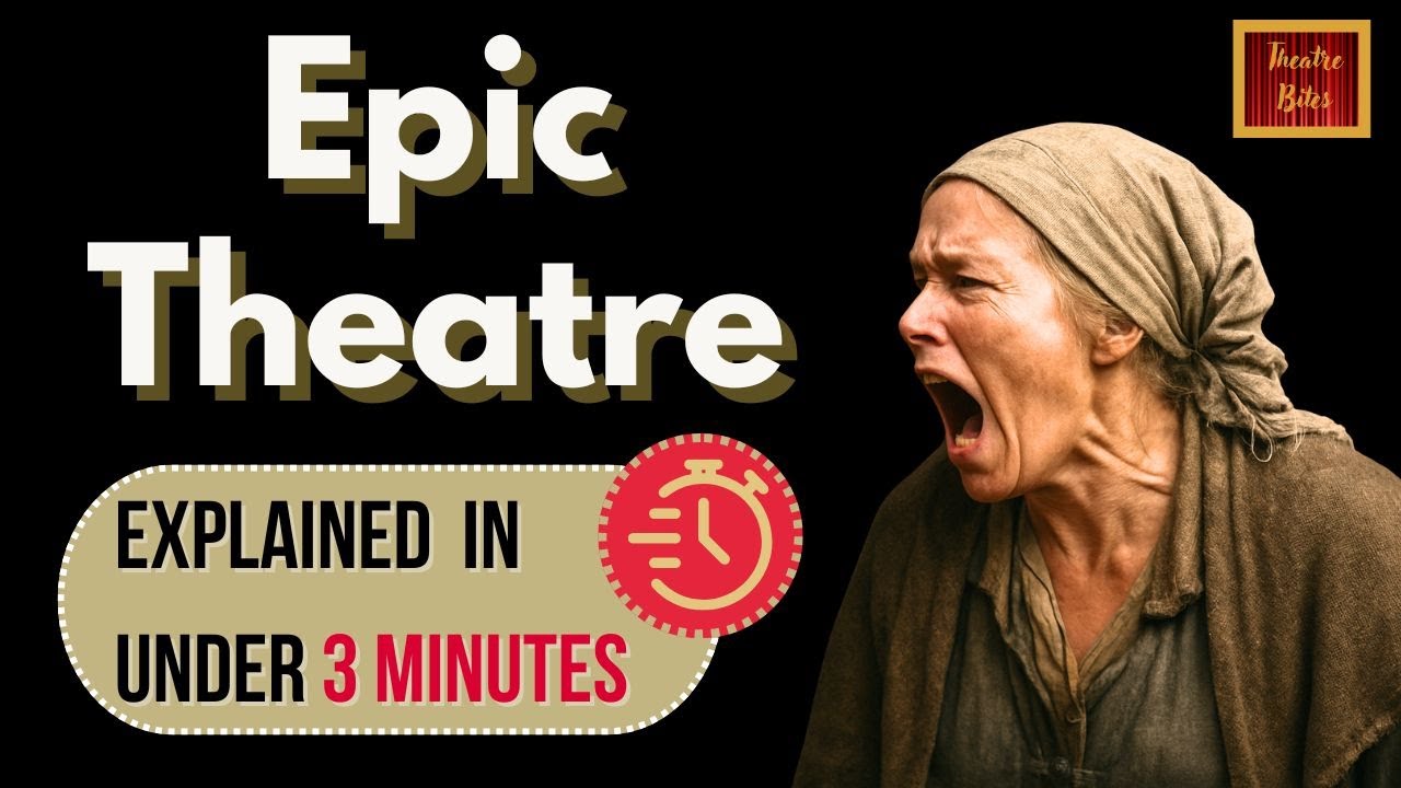 Brecht's Epic Theatre Explained | When Theatre Turned Political in Under 3 Minutes