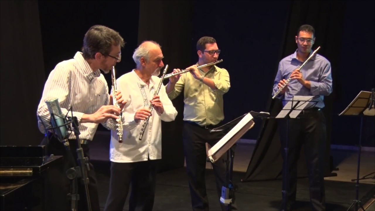 Encore for 4 flutes and piano - Edson Beltrami