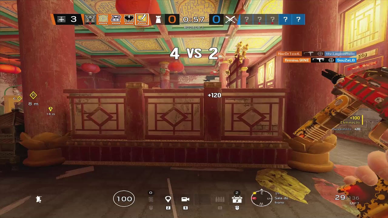 Matei o Bersa.FURIA e o Miracle.FURIA Rainbow Six Siege