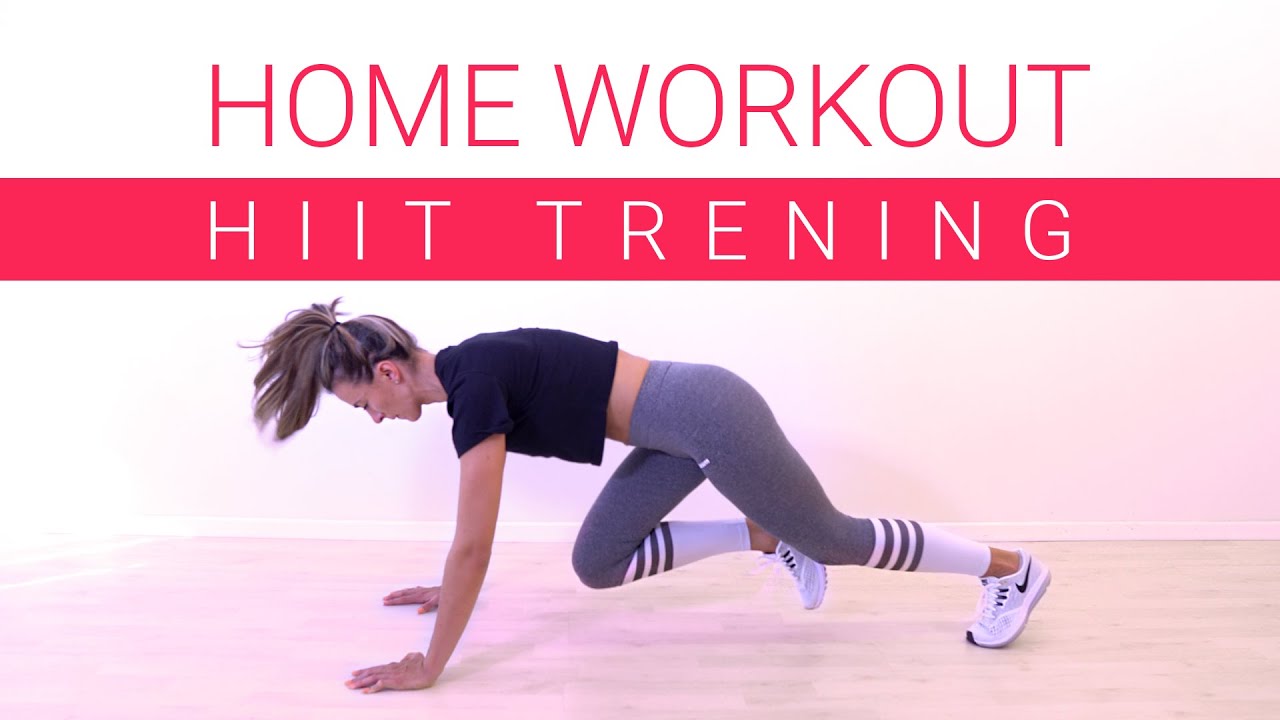 Home Workout 💪 HIIT trening | GymBeam