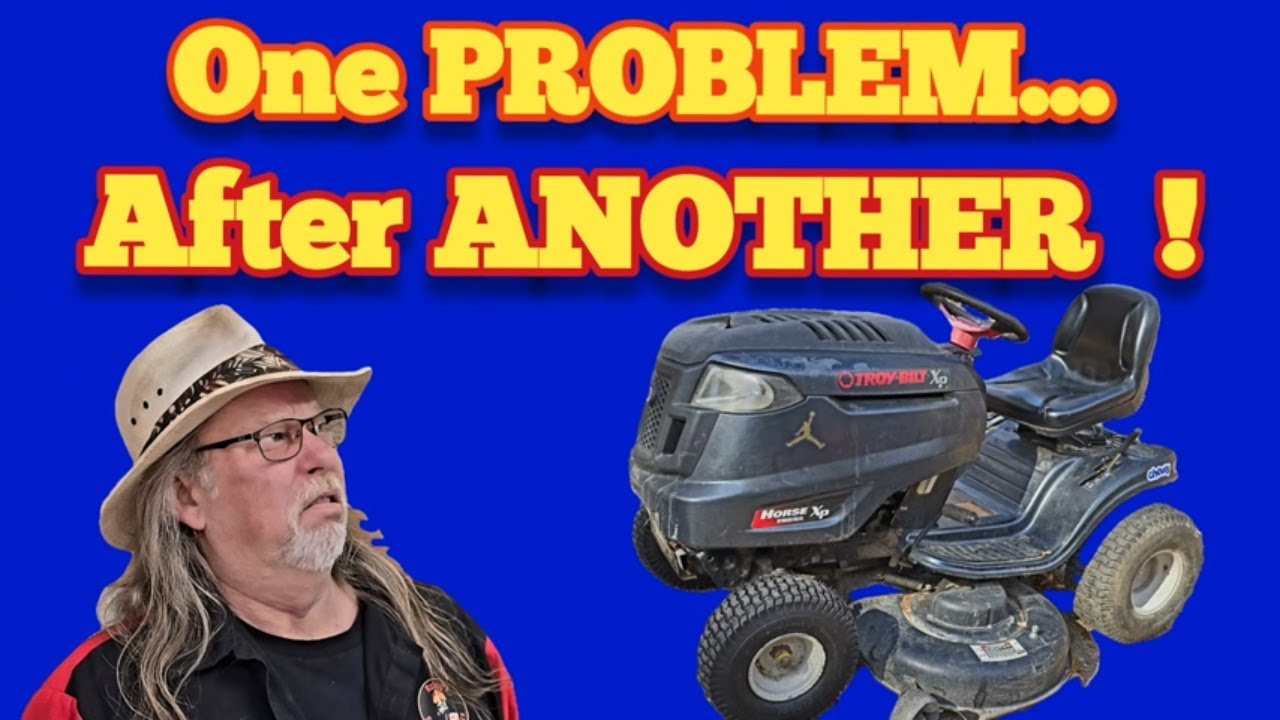 Этот мотоцикл Troy-Bilt боролся со мной ВСЁ! Карбюратор, дека, шины и многое другое