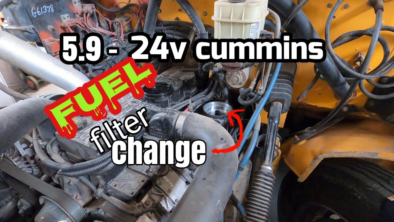 Just Bus'n Adventures Episode 5 Fuel Filter Change on our 2001 Freightliner Bus Conversion
