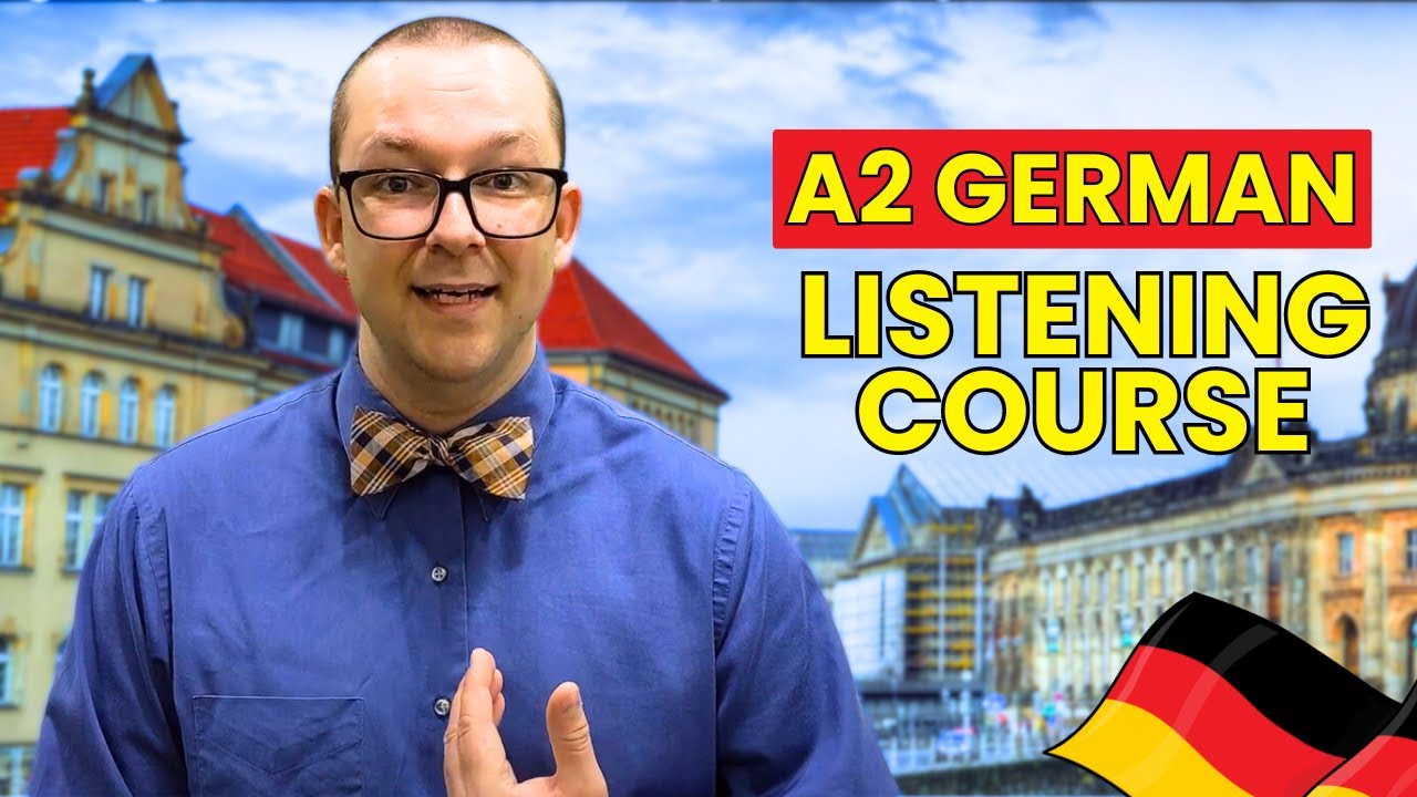 Speak German Like a Pro! A2 Listening Course for Everyday Situations with Herr Antrim
