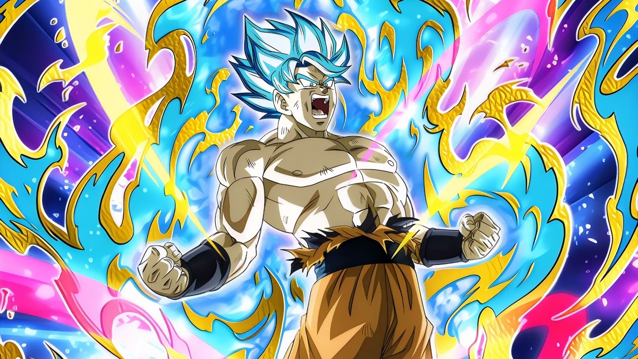 Dragon Ball Z Dokkan Battle: Universe Tree Power SSB Goku Intro OST (High Quality)