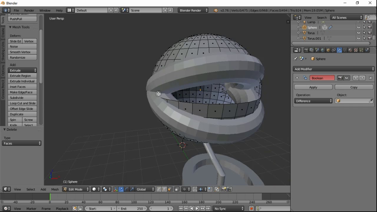 blender#07: plante carnivore de mario