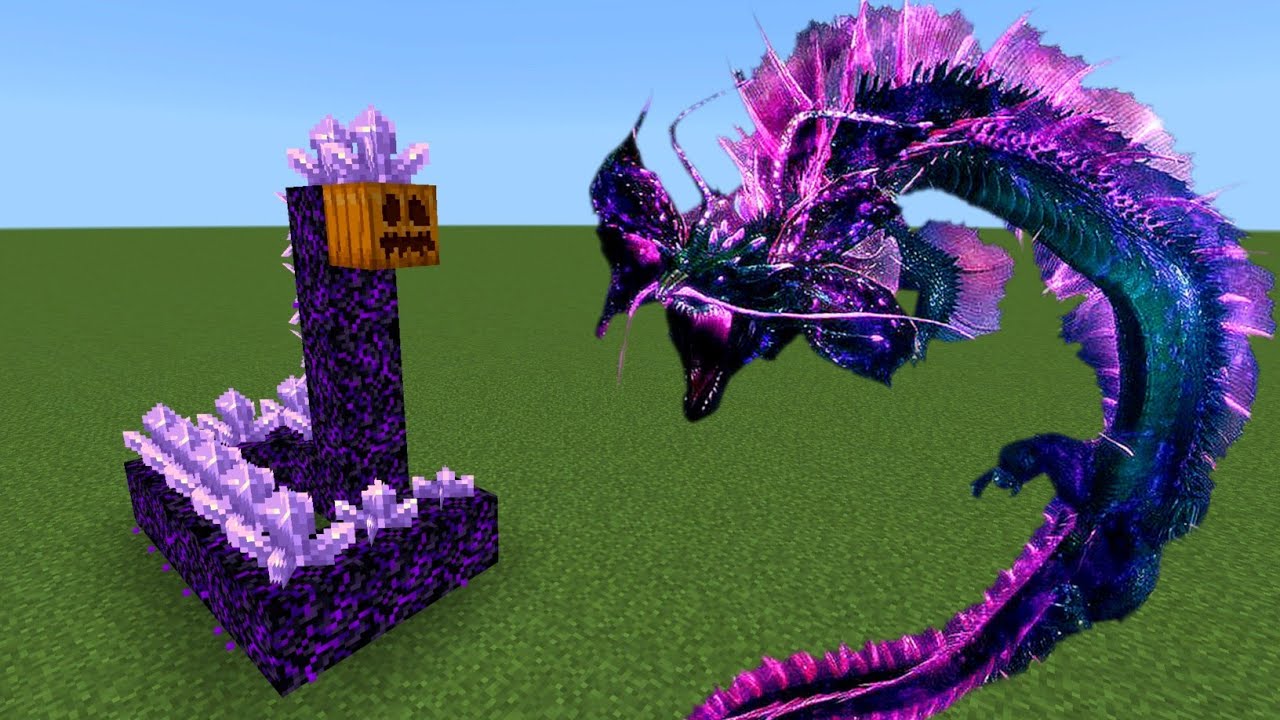 Titanus Tiamat Addon in Minecraft PE
