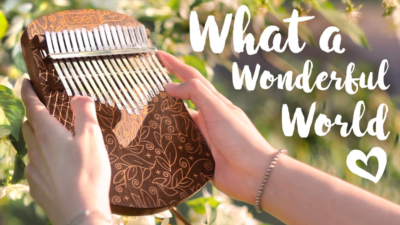 What a Wonderful World – Louis Armstrong – kalimba cover – Eva Auner