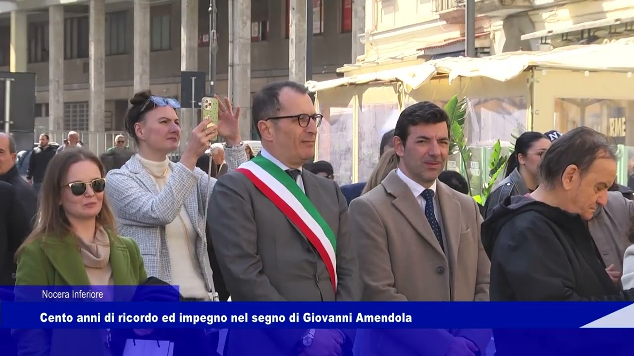 Nocera Inferiore, Cento anni di ricordo ed impegno nel segno di Giovanni Amendola
