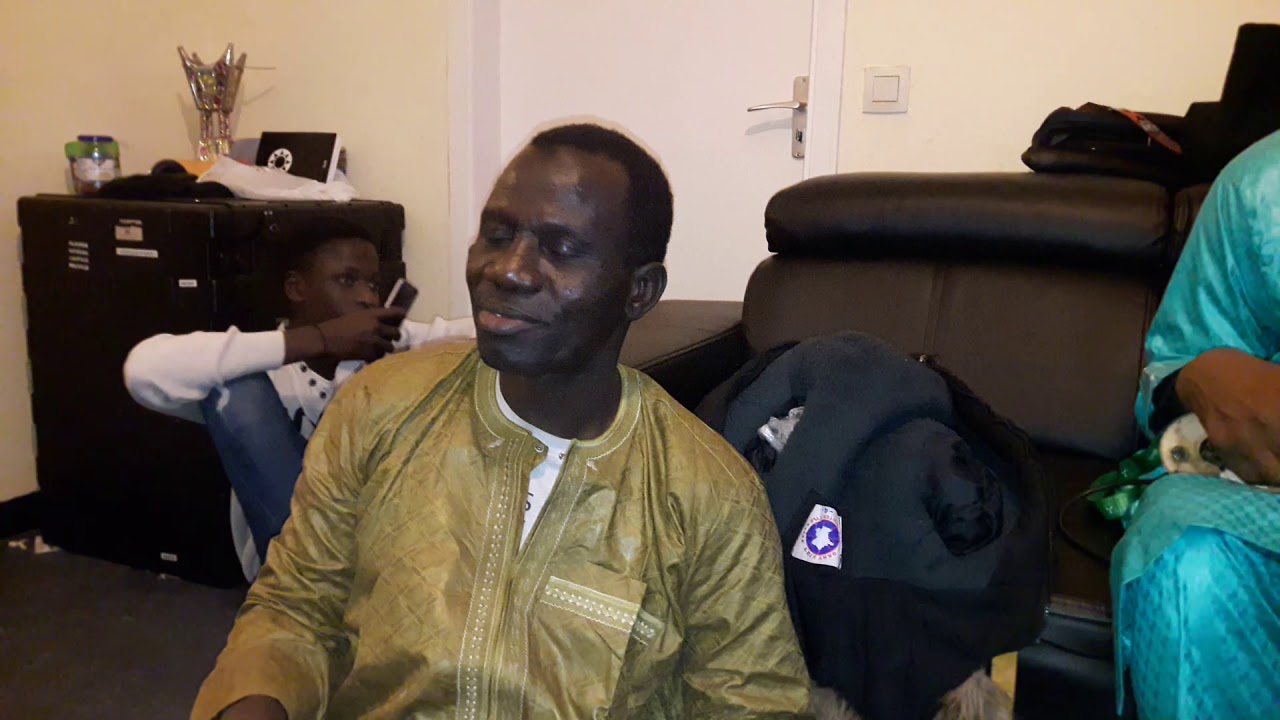 Daouda thiam et Malick Pathé lors du baptême de Mamoudou Diallo