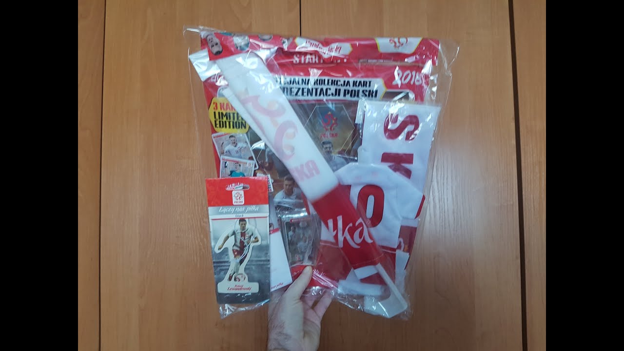 UNBOXING ZESTAWU KIBICA POLSKIEJ REPREZENTACJI - 7 PRODUKTÓW W TYM STARTERPACK Z ŁĄCZY NAS PIŁKA!!!