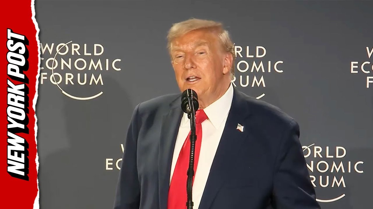 Trump Jokes &lsquo;Sometimes You Need a Dictator&rsquo; During Davos Business Leader Reception