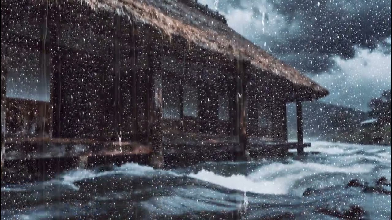 The sound of rain is calming, relieves insomnia, and improves sleep quality.
