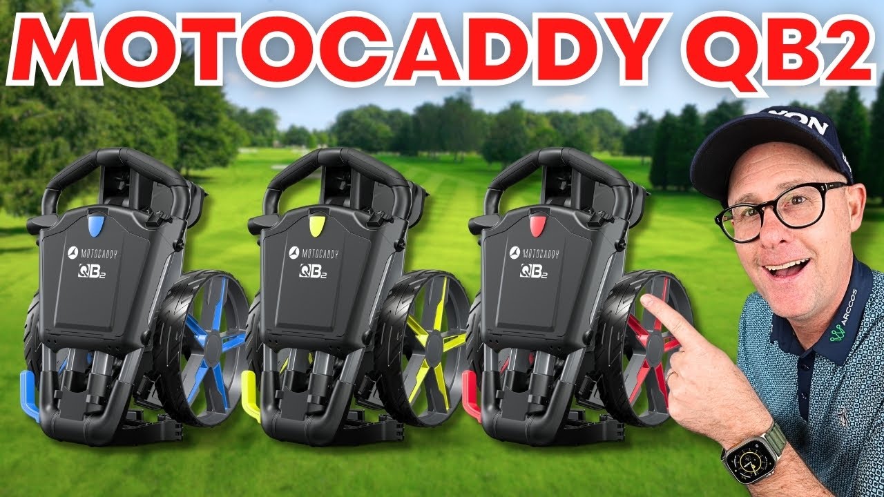 Обзор тележки Motocaddy QB2 &mdash; легкая, простая, блестящая!