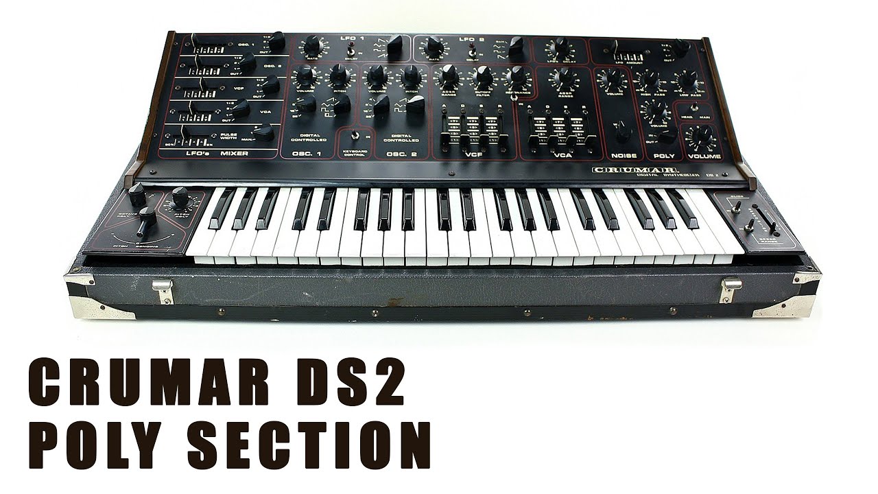Crumar Ds2 Poly Section - No Talk