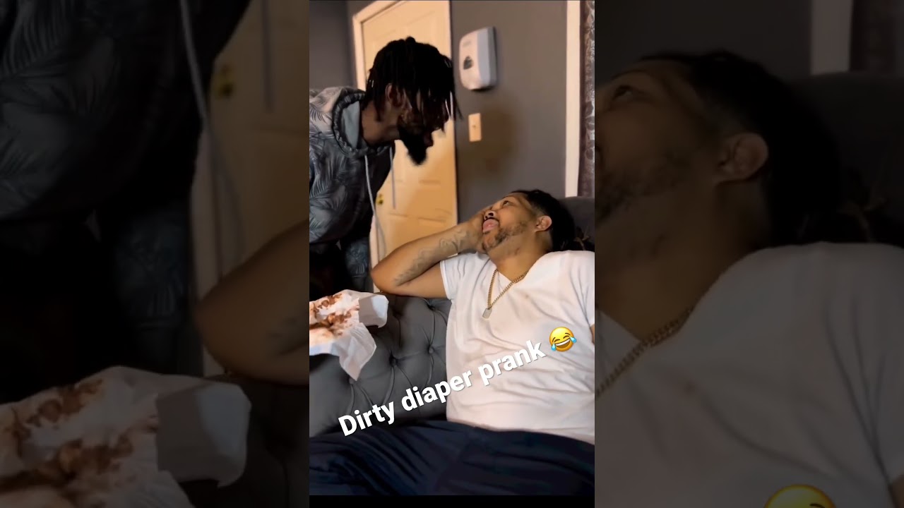 DIRTY DIAPER PRANK 😂😂 #viral #prank  #funnyvideo