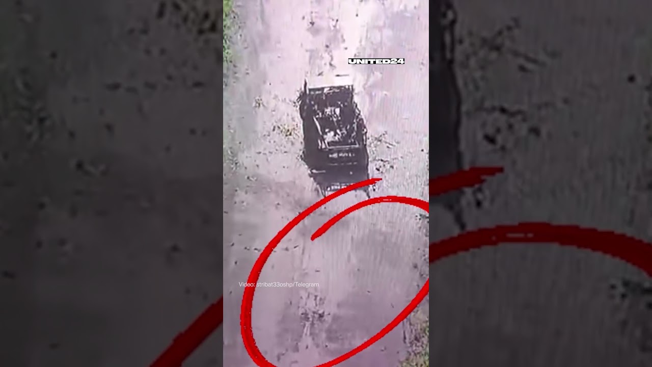 One FPV Drone Crashed Into Another and They Both Explode #warinukraine