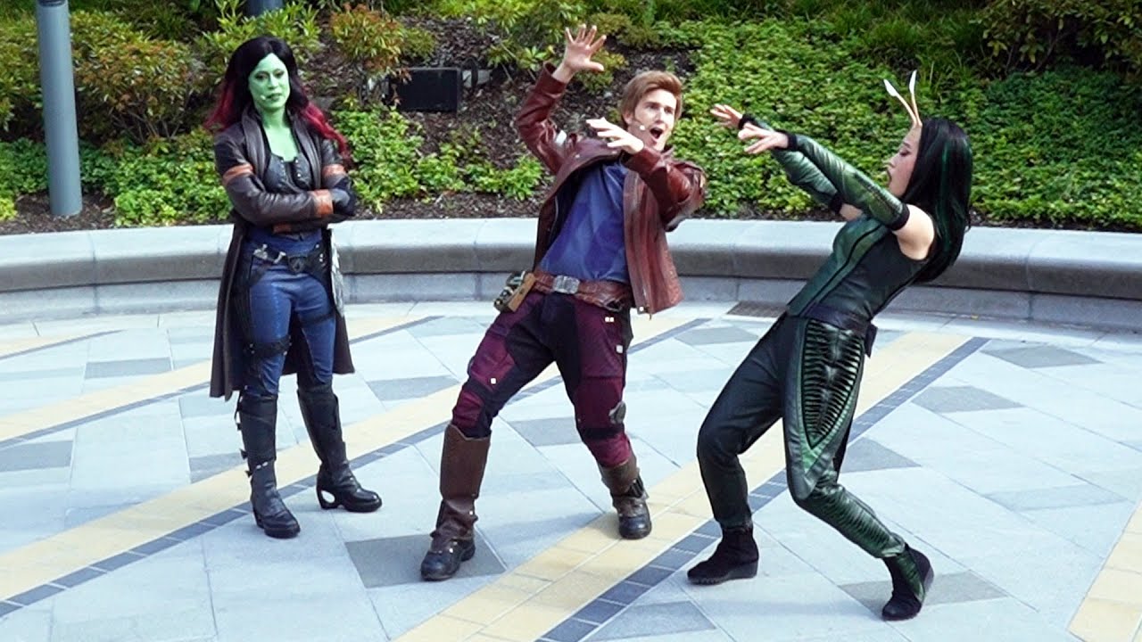 Guardians of the Galaxy: Dance Challenge! with Star-Lord, Gamora and Mantis at Disneyland Paris