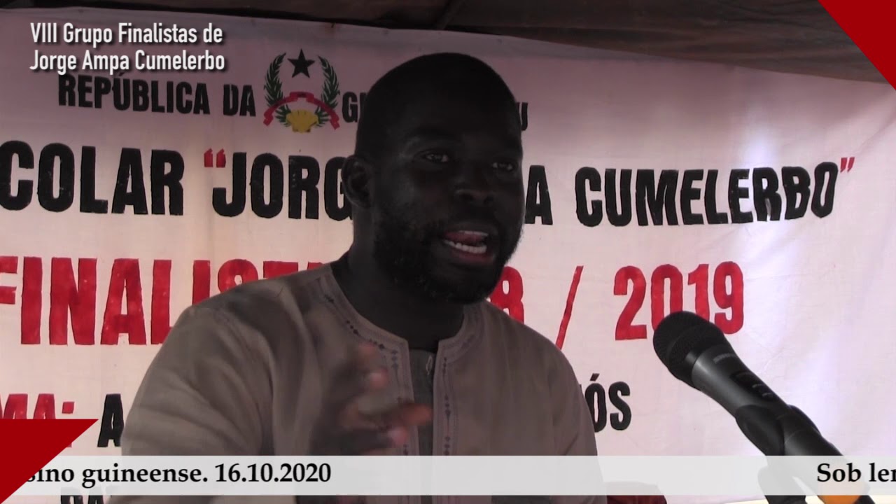 MIGUEL DE BARROS fala sobre o sistema do ensino Guineense.