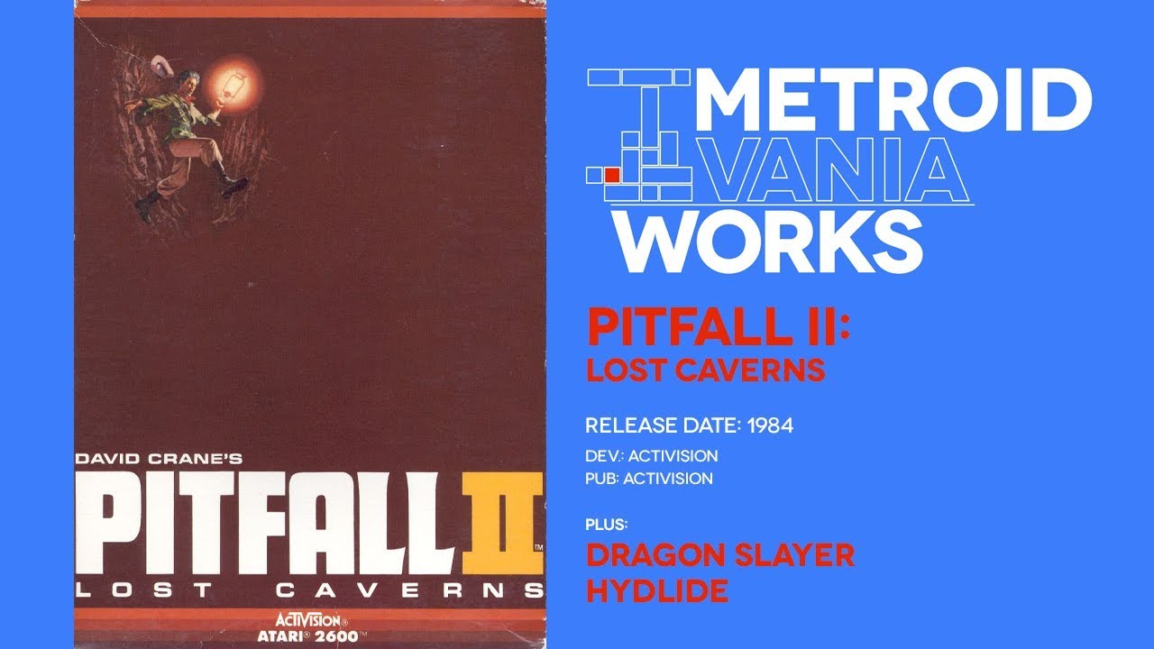 Pitfall II retrospective: Get Lost | Metroidvania Works #007