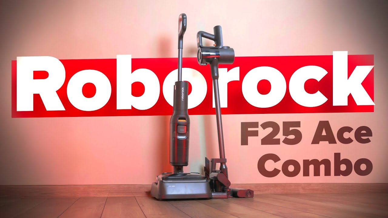 Roborock F25 Ace Combo 🔥Обзор +Тесты🔥 Лучший Комбо вертикальный пылесос для сухой и влажной уборки ✅