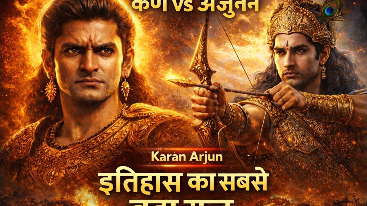 1️⃣ Karan Arjun | इतिहास का सबसे बड़ा युद्ध