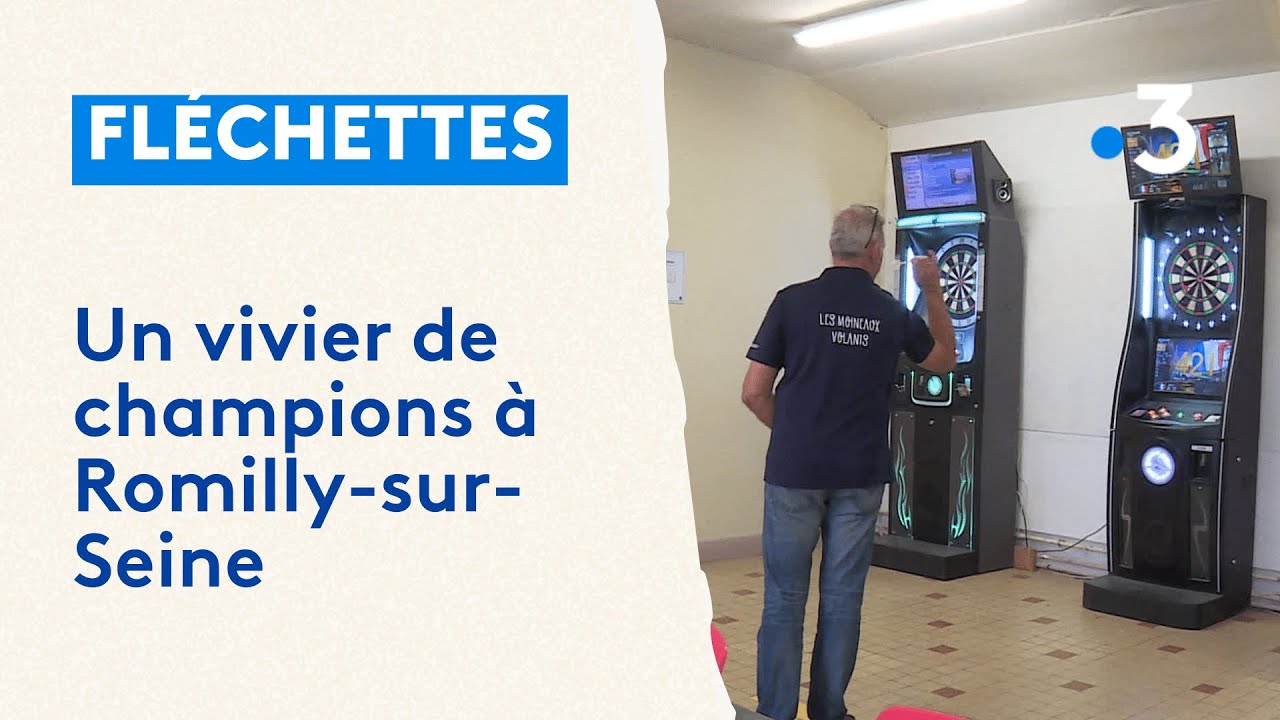 Un vivier de champions de fléchettes à Romilly-sur-Seine