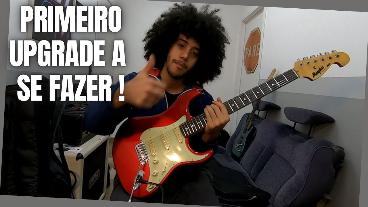 Upgrade de custo beneficio na Memphis MG 32 Troquei captadores de imã Cerâmico por Alnico