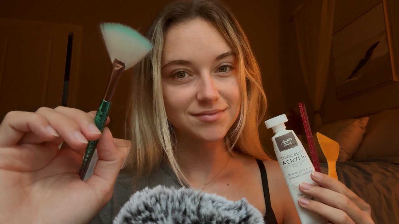 ASMR Combining the 10 Best Personal Attention Triggers for Sleep (While it Storms)