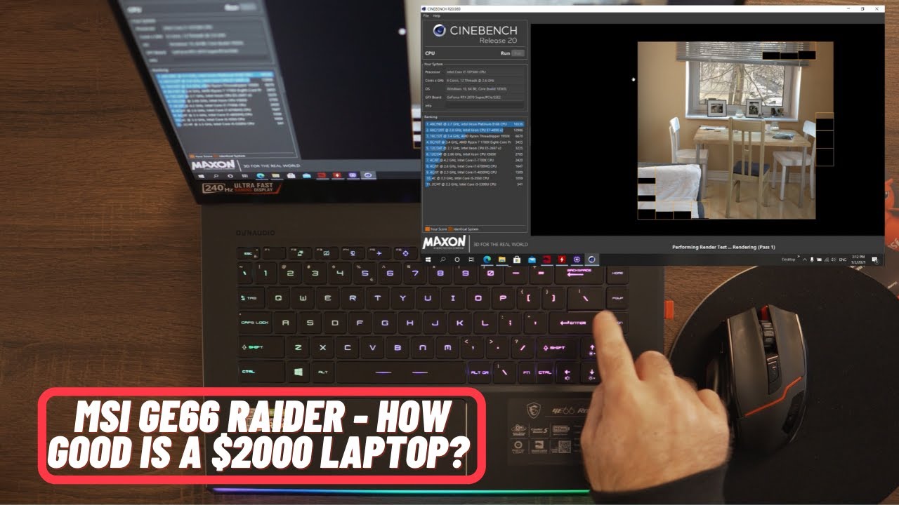 MSI GE66 Raider — Распаковка и обзор — Стоит ли она своей высокой цены?