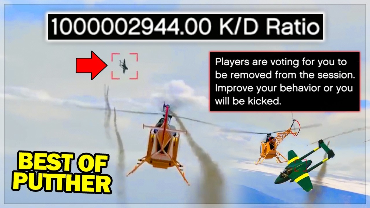 Best of Trolling Salty 1 BILLION K/D Griefers GTA Online
