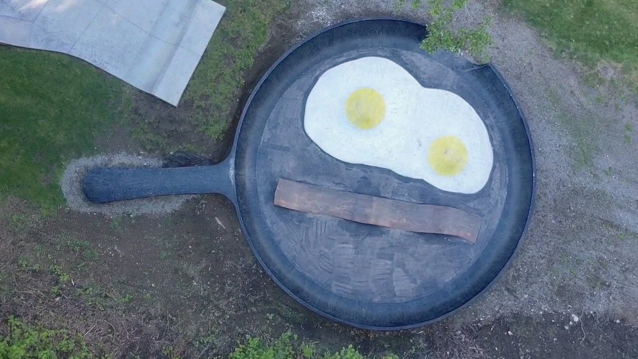 Meet The Seattle Artist Who Designed A Bacon 'N Eggs Inspired Skatepark
