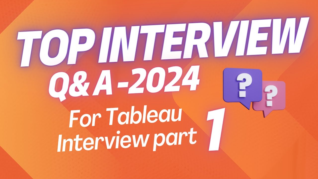 Главные вопросы для собеседования Tableau в 2024 году