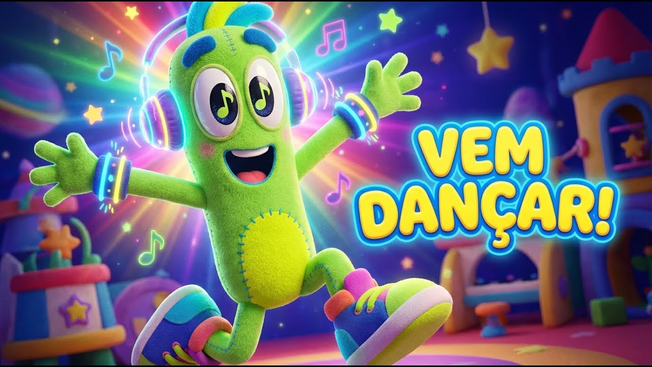 Ziguê Dançando 🎶 Música Infantil Animada para Aprender Brincando 💃🕺