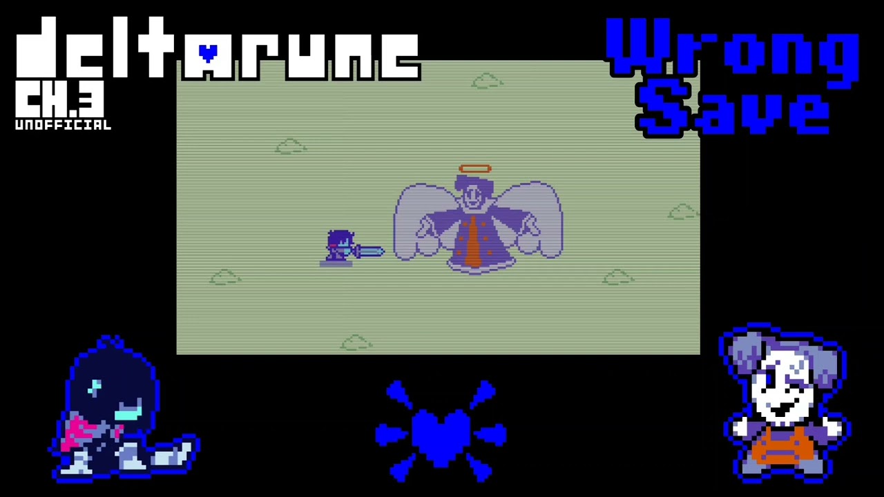 (OUTDATED/KILLED) Deltarune UST: Wrong Save V1 (Fanmade Ramb Secret Boss Theme)