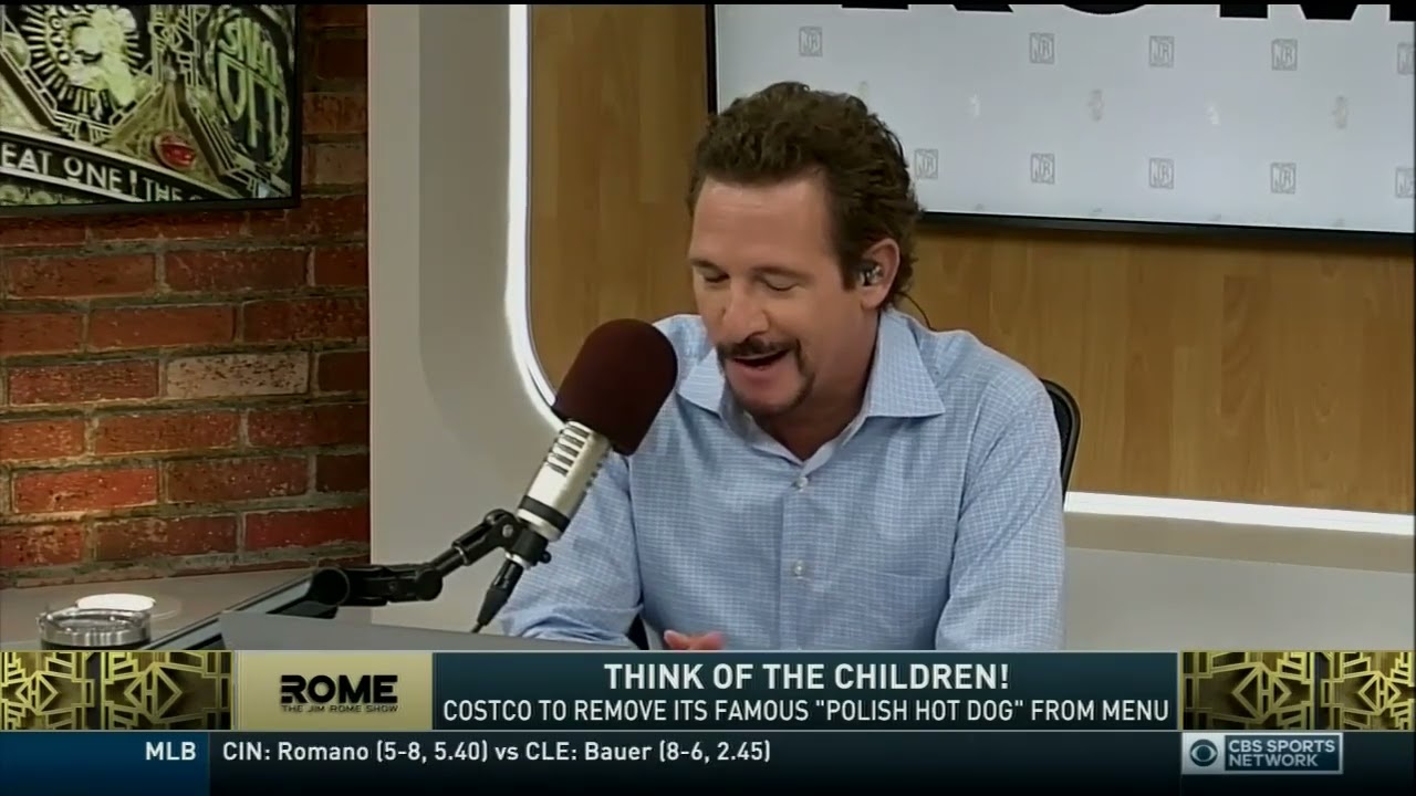 Jim Rome's Costco Hot Dog Rant - Jul 10, 2018