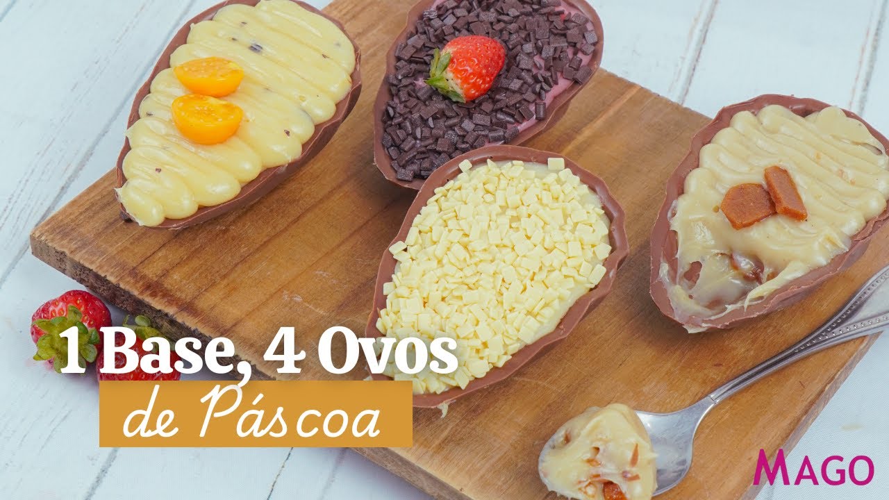 1 Base 4 Ovos de Páscoa - Otimizando Produção | com Lipe Reis Cakes