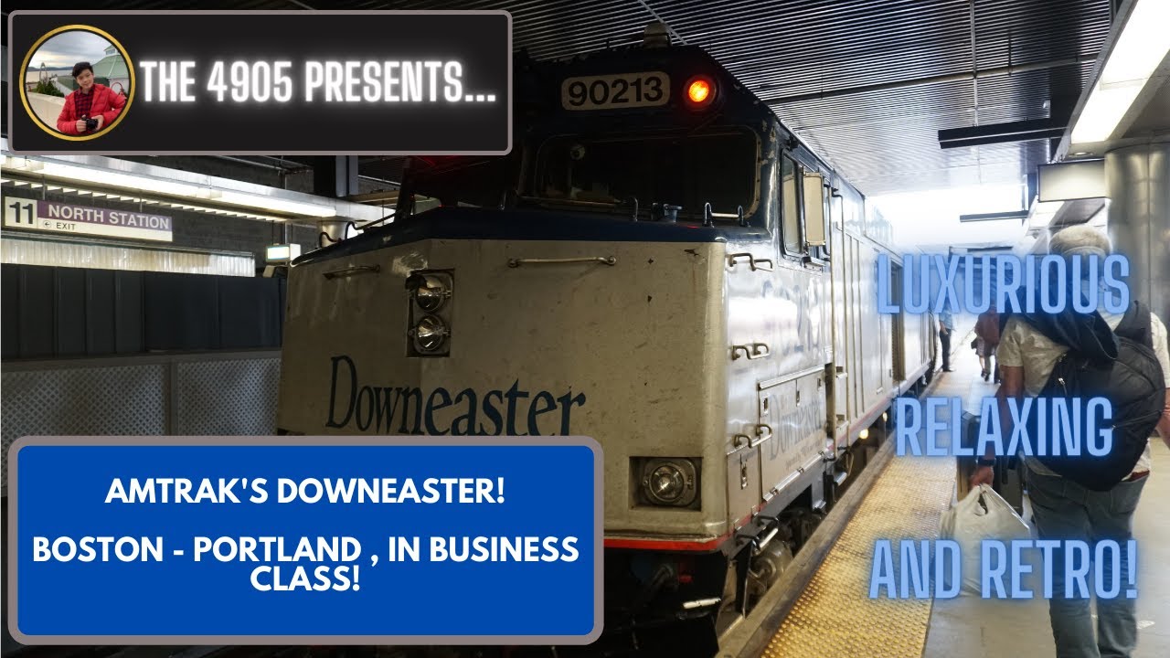 The best business class in America? Amtrak Downeaster Business class review: The 4905
