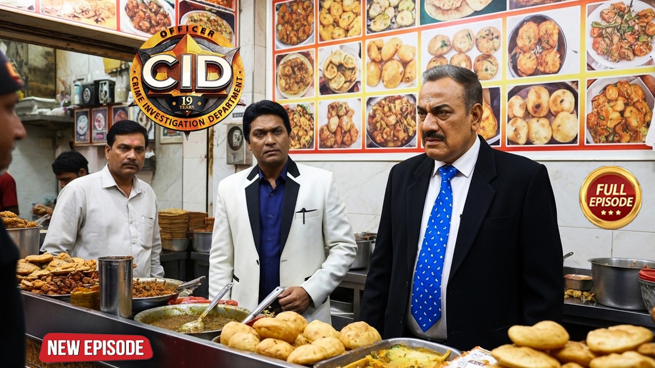 दया और अभिजीत ने पूरी CID टीम  छोले भटूरे के किये दुकान | CID | Latest Episode | Crime 2026