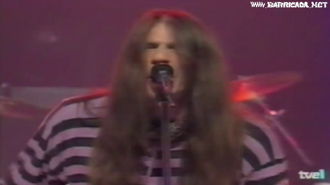 BARRICADA HAZ LO QUE QUIERAS (TU CUERPO) TVE ROCKOPOP 1992