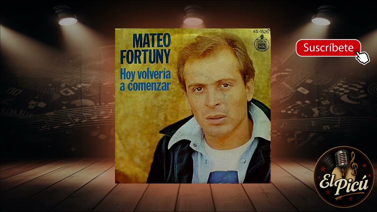 Mateo Fortuny - Hoy volvería a comenzar / Morir en tus ojos