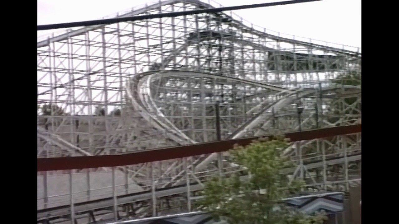 Sky Ride POV at Elitch's 1987