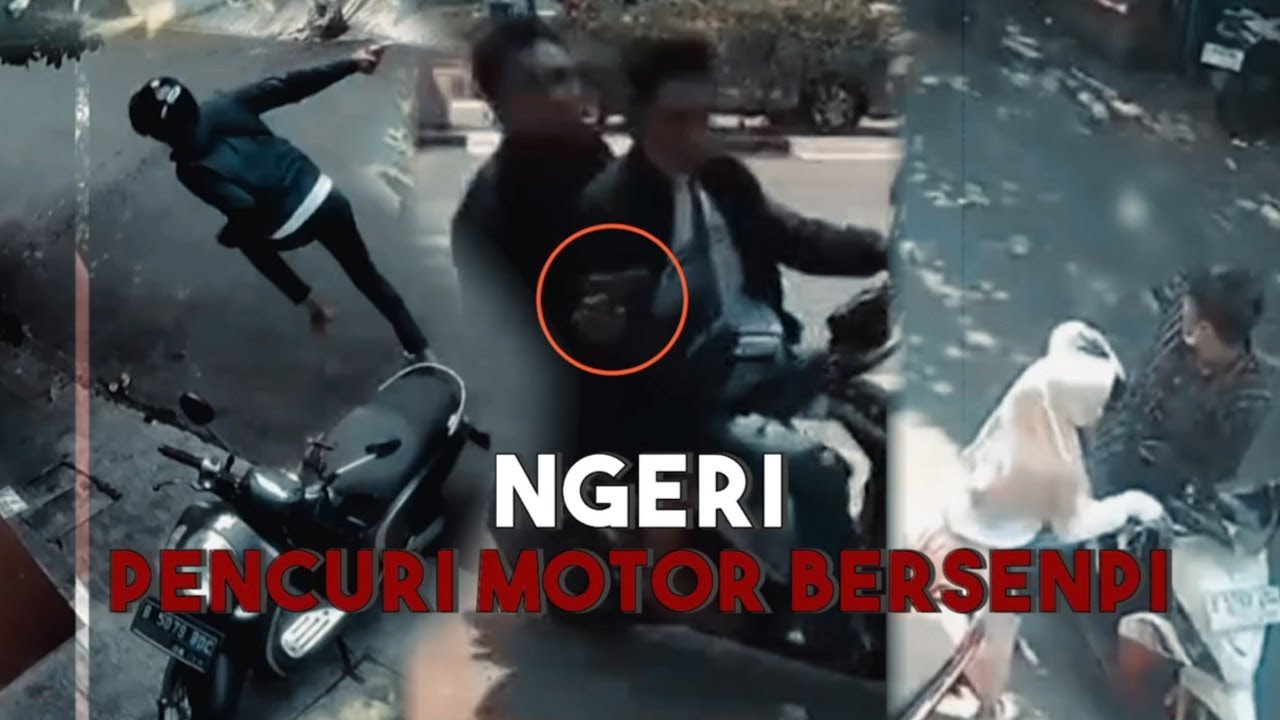 Ngeri, Pencuri Motor Bersenpi | Buru Sergap tvOne