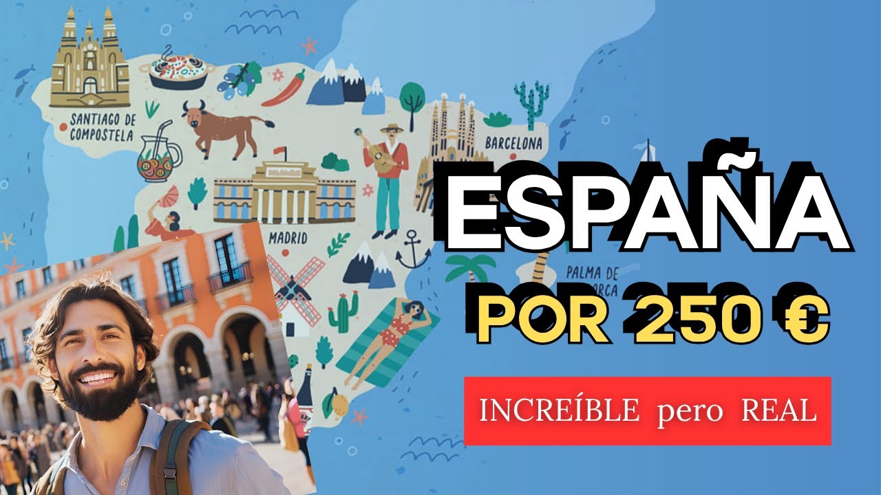 &iexcl;As&iacute; recorr&iacute; TODA ESPA&Ntilde;A con solo 250&euro;! (Verano 2025)